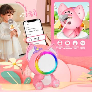 Set Karaoke Ahri Bluetooth RGB