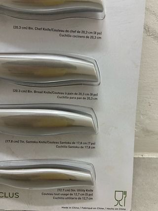 Juego 5 Cuchillos Skandia Acero Alemán