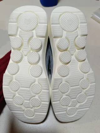 Zapatillas Mary Jane Mujer Grises NUEVAS