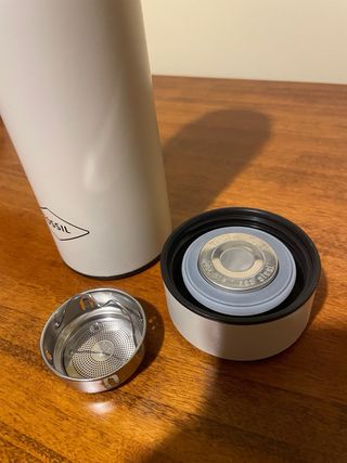 Borraccia Termica Fossil Beige Acciaio