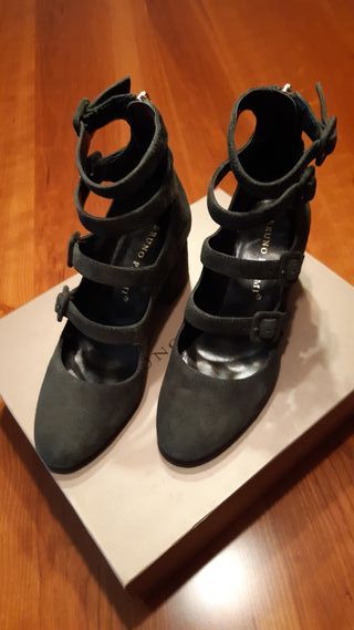 Zapatos Bruno Premi verde oscuro