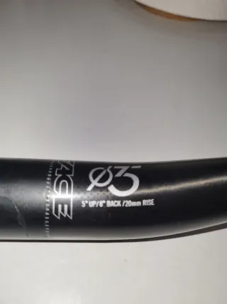 Manillar Carbono 800 y Potencia  Race Face 35mm