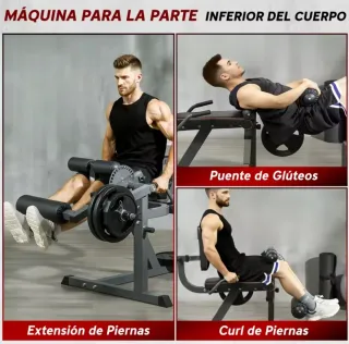 Máquina de Gimnasio Cuádriceps/Isquios