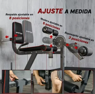 Máquina de Gimnasio Cuádriceps/Isquios
