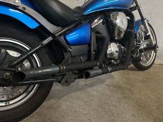 Kawasaki Vulcan VN900 Custom Azul