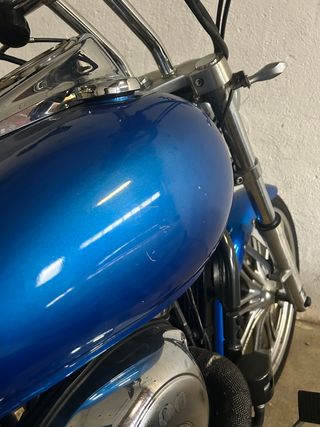 Kawasaki Vulcan VN900 Custom Azul