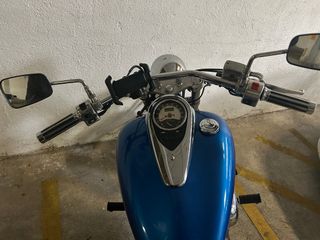 Kawasaki Vulcan VN900 Custom Azul