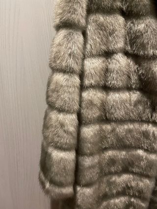 Pelliccia Nenette Beige/Grigio