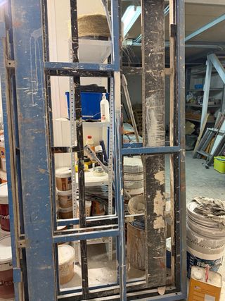 Andamio colgante industrial