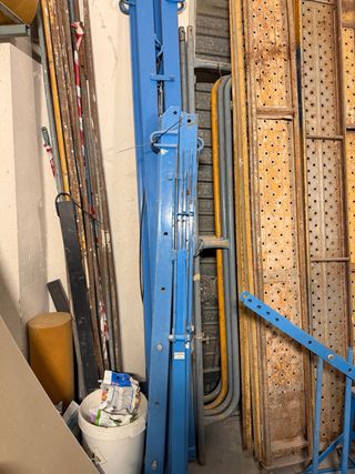 Andamio colgante industrial