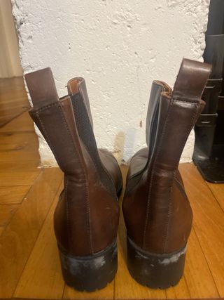 Botines Massimo Dutti Marrones