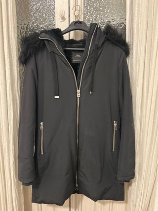 Abrigo Zara Negro Talla M