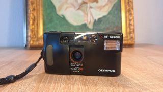 Olympus AF-10 Super Cámara Analógica 35mm