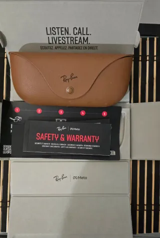 Gafas Ray-Ban Meta Wayfarer RW4006 Marrón