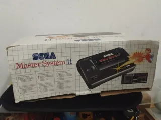 Caja SEGA Master System II y 2 Memory Card