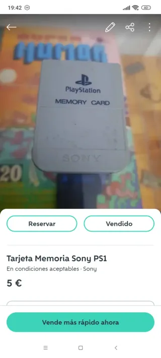 Caja SEGA Master System II y 2 Memory Card