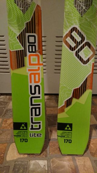 Esquís de travesía Fischer Transalp 80