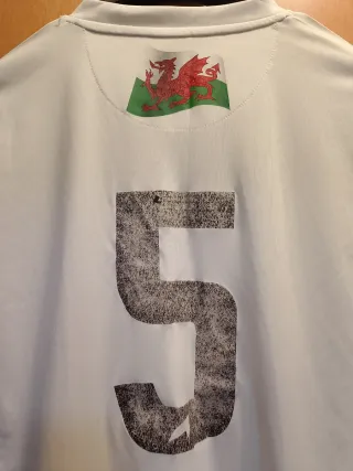 Maglietta calcio Galles n.5