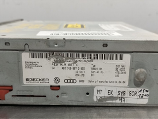 SISTEMA NAVEGACION GPS AUDI A6 BERLINA (4F2) 4E09