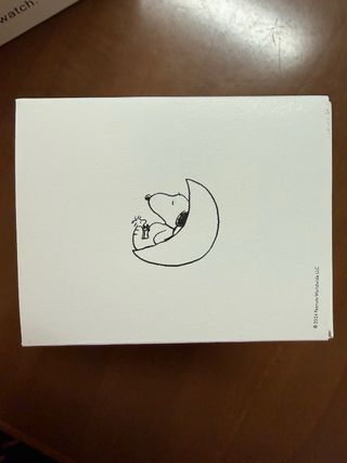 Swatch Moonphase Snoopy Bianco - Scatola