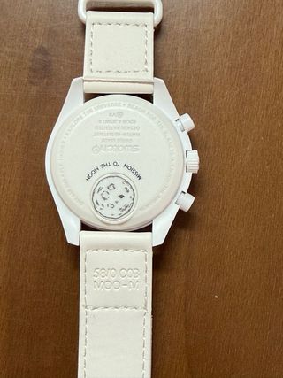 Swatch Moonphase Snoopy Bianco - Scatola