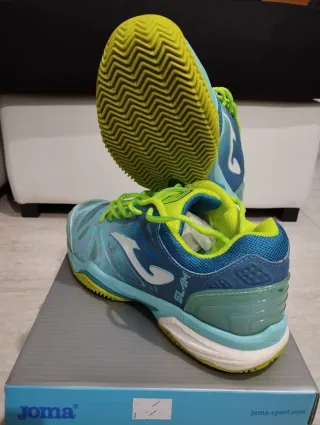 Zapatillas Joma T.Slam Lady 805 Turquesa Talla 38