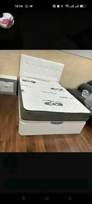 Liquidación de canapés y colchones