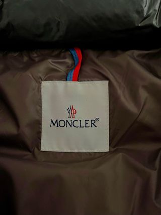 Chaqueta Moncler Negra Hombre