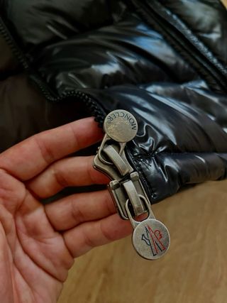 Chaqueta Moncler Negra Hombre