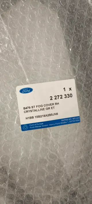 Tapa Parachoques Delantero Ford Fiesta