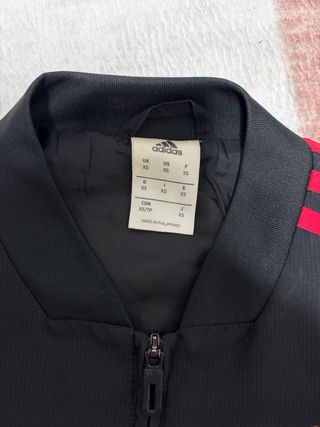 Chaqueta Adidas Manchester United Roja Negra