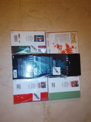 Lots of French great anime books