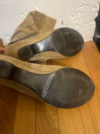 Botines ante Geox marrones