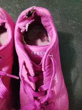 Deportivos Skechers Morado Talla X