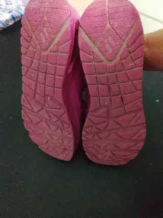 Deportivos Skechers Morado Talla X