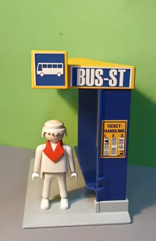 Stickers Bus Station Playmobil 3782