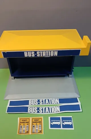 Stickers Bus Station Playmobil 3782