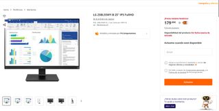 Monitor LG 25BL55WY-B 25" IPS FullHD
