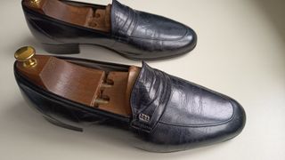 Mocassini Madras Pelle Nera Taglia 43