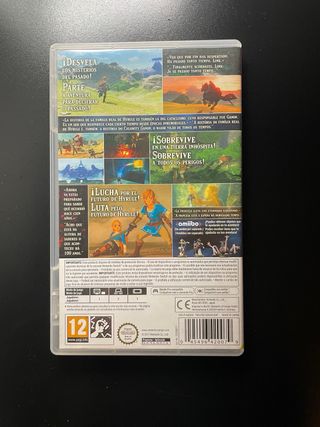Zelda Breath of the Wild Nintendo Switch