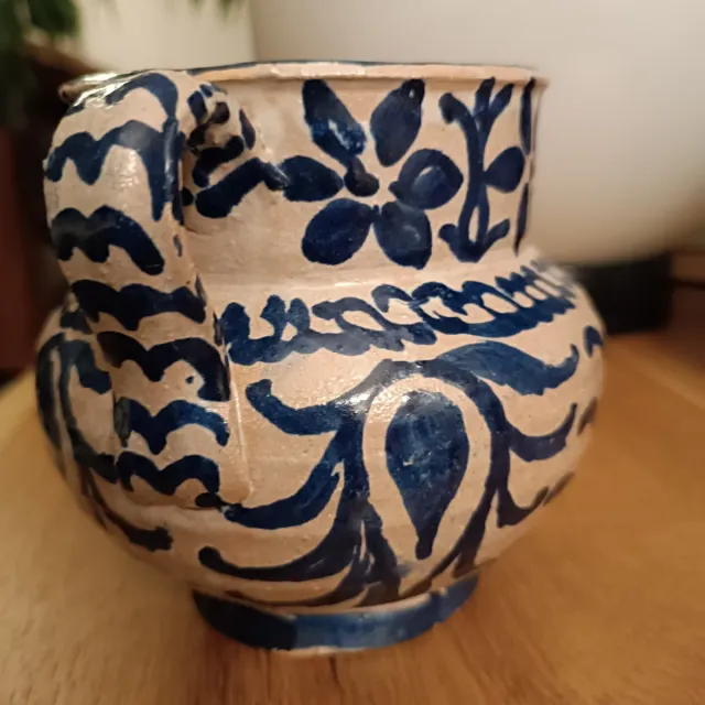 Jarra cerámica Fajalauza Granada