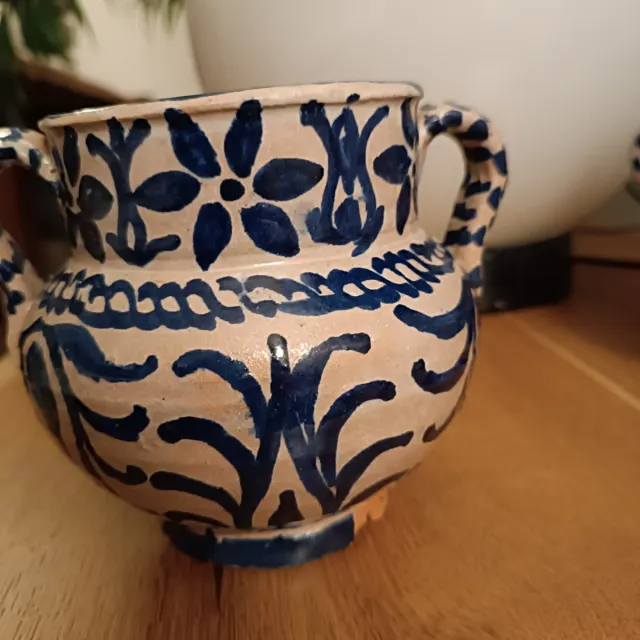 Jarra cerámica Fajalauza Granada