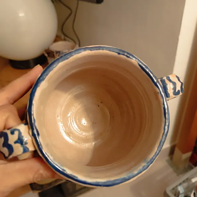 Jarra cerámica Fajalauza Granada