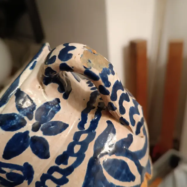 Jarra cerámica Fajalauza Granada