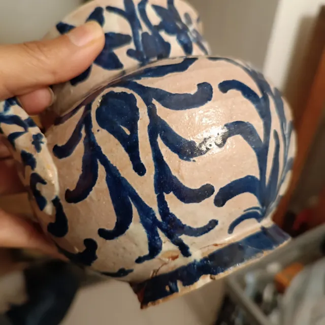 Jarra cerámica Fajalauza Granada