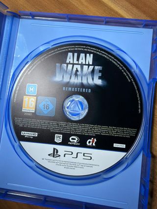 Alan Wake Remasterizado PS5