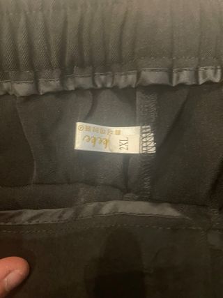 Pantalón de traje negro