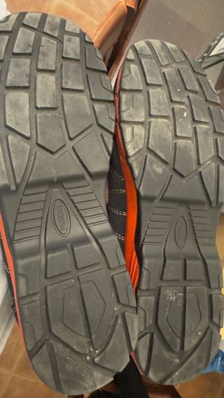 Zapatillas Sparco Talla 46 ESD Negras Naranja