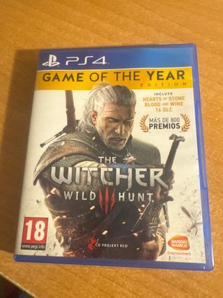The Witcher 3 Wild Hunt PS4 GOTY