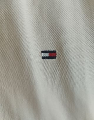 Polo Tommy Hilfiger Beige Algodón Talla XL